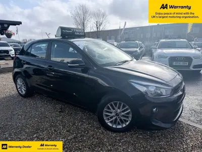Used Kia Rio 76 HP (55 kW) 2017 Black Hatchback