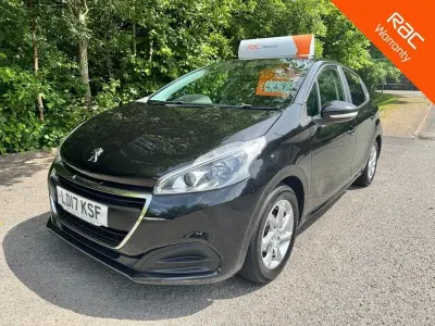 Used Peugeot 208 Active 82 HP (60 kW) 2017 Black Hatchback