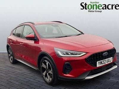Red Used 2022 Ford Focus Active Hatchback | £13,490 (Good price)