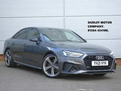 Used Audi A4 Black Edition 163 HP (119 kW) 2021 Grey Sedan