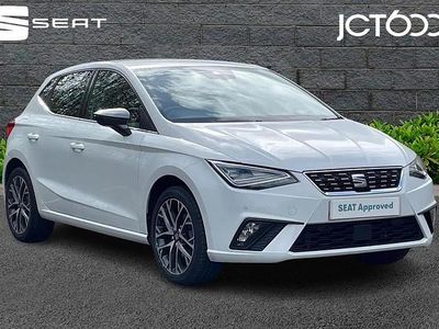 Used Seat Ibiza XCELLENCE Lux 108 HP (79 kW) 2022 White Hatchback
