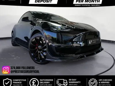 Used Tesla Model Y Long Range AWD 378 kW (514 HP) 2022 Black SUV