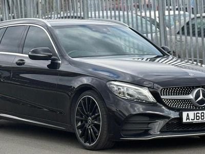 Black Used 2019 Mercedes C220 AMG Line Premium Estate | £11,995 (Fair price)