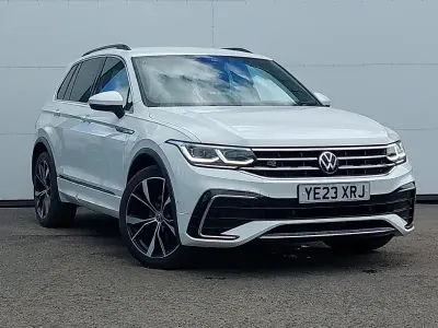 Used VW Tiguan R-line 150 HP (110 kW) 2023 White SUV