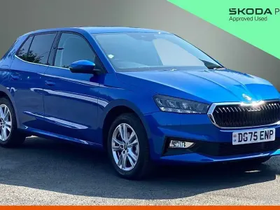 Used Skoda Fabia SE L 116 HP (85 kW) 2025 Blue Hatchback