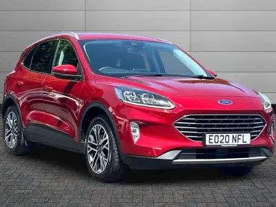 Used Ford Kuga Titanium 187 HP (137 kW) 2020 Lucid red SUV