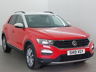 Używany VW T-Roc Design 115 KM (84 kW) 2019 Czerwony SUV