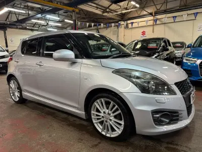 Używany Suzuki Swift Sport 136 KM (100 kW) 2013 Srebrny Hatchback