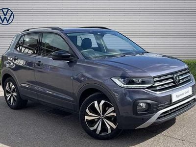 Used VW T-Cross Black Edition 95 HP (69 kW) 2023 Grey SUV