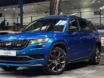 Used Skoda Kodiaq vRS 239 HP (175 kW) 2019 Blue SUV