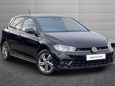Used VW Polo R-line 110 HP (80 kW) 2024 Black Hatchback