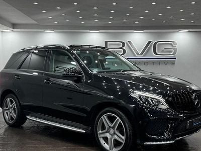 Used Mercedes GLE250 AMG Line Premium 204 HP (150 kW) 2016 Black Estate