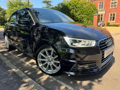 Used Audi A1 Sportback S-Line 150 HP (110 kW) 2016 Mythos black metallic Hatchback