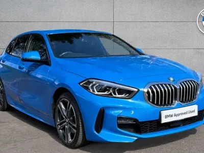 Usado BMW 118 M Sport 134 CV (98 kW) 2021 Azul Utilitario