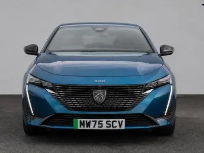Used Peugeot e-308 Allure 113 kW (154 HP) 2025 Blue Hatchback