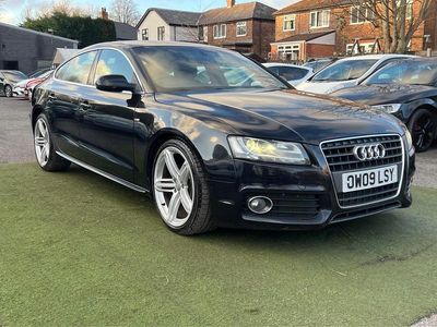 Black Used 2009 Audi A5 Sportback S-Line Hatchback | £4,500 (A bit pricey)