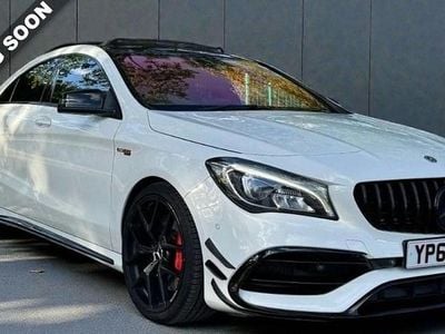 White Used 2016 Mercedes CLA45 AMG AMG Sedan | £17,490 (Fair price)