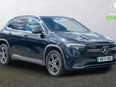 Käytetty Mercedes EQA250 AMG line 139 kW (190 HP) 2022 Musta Katumaasturi