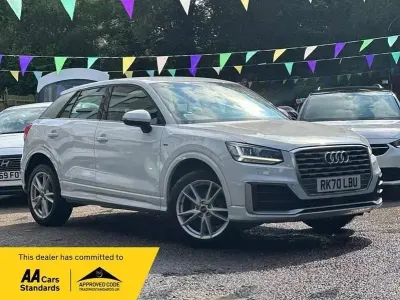 Used Audi Q2 S-Line 2020 Metallic glacier white SUV