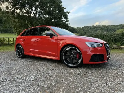 Used Audi RS3 Exclusive 2015 Red Sedan
