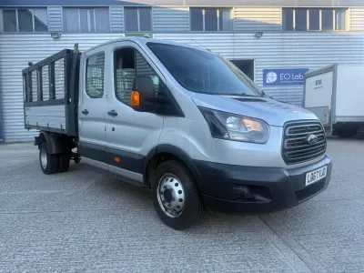 Used Ford Transit 170 HP (125 kW) 2018 Silver Van
