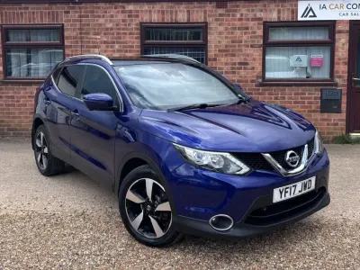 Used Nissan Qashqai N-Vision 110 HP (80 kW) 2017 Blue SUV