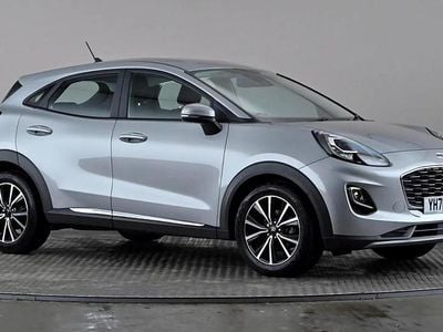 Silver Used 2021 Ford Puma Titanium Hatchback | £10,998 (Fair price)