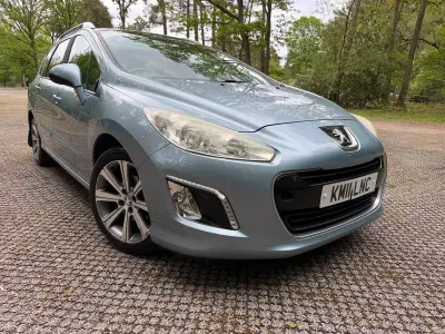 Used Peugeot 308 SW Active 112 HP (82 kW) 2011 Blue Estate