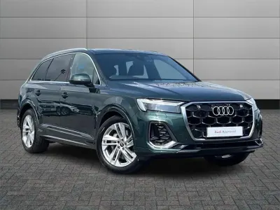 Used Audi Q7 S-Line 281 HP (206 kW) 2024 Green SUV