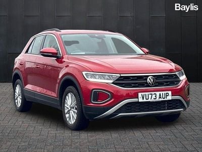 Red Used 2023 VW T-Roc Life SUV | £19,990 (Fair price)