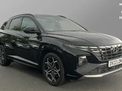 Used Hyundai Tucson N Line 150 HP (110 kW) 2022 Phantom black SUV