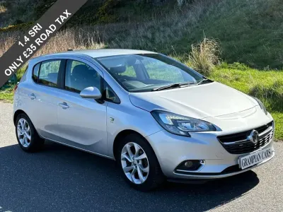 Used Vauxhall Corsa SRi 90 HP (66 kW) 2015 Silver Hatchback