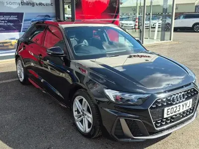Used Audi A1 Sportback S-Line 110 HP (80 kW) 2023 Black Hatchback