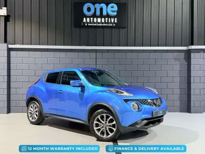 Used Nissan Juke Tekna 112 HP (82 kW) 2019 Blue SUV