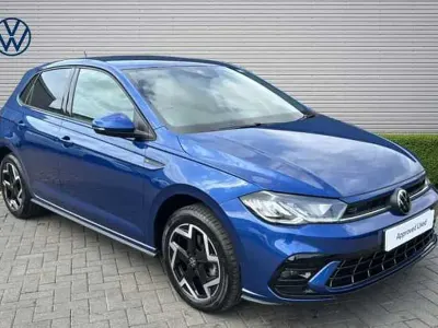 Begagnad VW Polo R-line 115 HK (84 kW) 2025 Blå Halvkombi