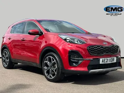 Used Kia Sportage GT-Line 136 HP (100 kW) 2021 Red SUV
