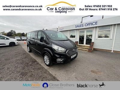 Black Used 2022 Ford Tourneo Custom Titanium Van | £19,440 (Good price)