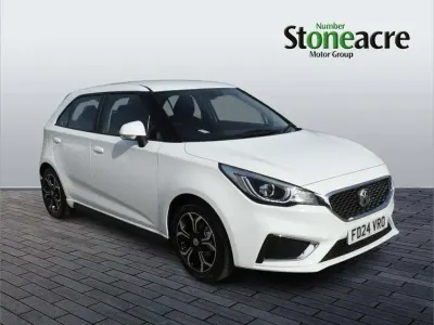 Used MG MG3 Exclusive 106 HP (77 kW) 2024 White Hatchback