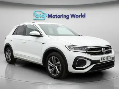 Used VW T-Roc R-line 150 HP (110 kW) 2024 White SUV