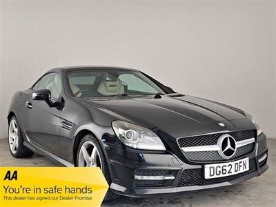 used Mercedes SLK200 SLK 1.8BLUEEFFICIENCY AMG SPORT 2d 184 BHP Convertible