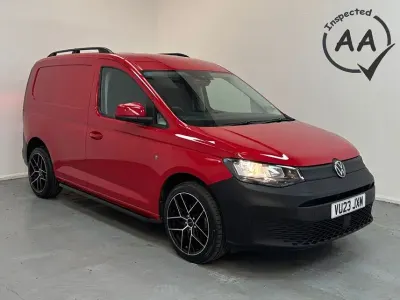 Used VW Caddy S 122 HP (89 kW) 2023 Red MPV