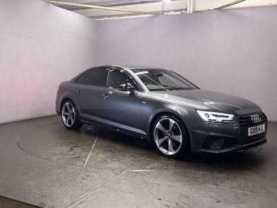 Used Audi A4 Black Edition 150 HP (110 kW) 2019 Grey Sedan