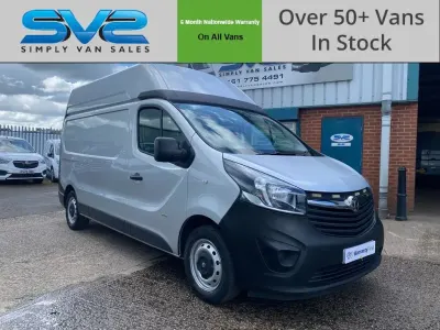 Used Vauxhall Vivaro 125 HP (91 kW) 2018 Silver MPV