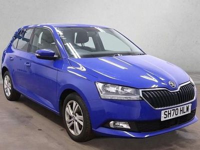 Used Skoda Fabia SE 60 HP (44 kW) 2020 Blue Hatchback