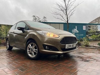 Used Ford Fiesta Zetec 2014 Brown Hatchback