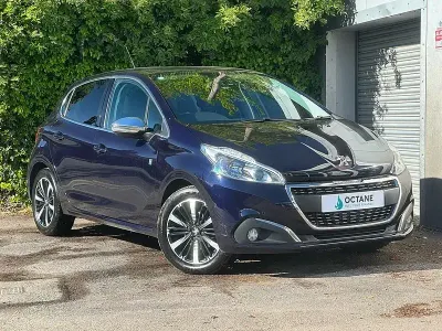 Used Peugeot 208 S 100 HP (73 kW) 2019 Blue Hatchback