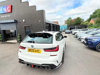 Used BMW 330e M Sport 292 HP (214 kW) 2022 White Estate