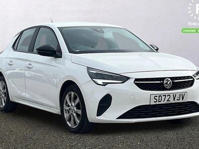 Used Vauxhall Corsa Design Edition 75 HP (55 kW) 2022 White Hatchback
