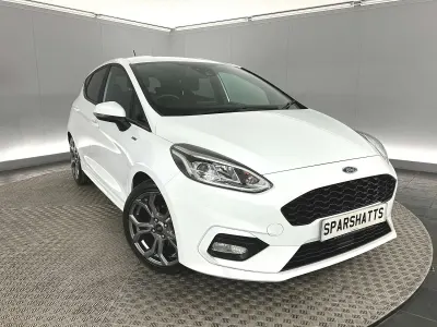 Used Ford Fiesta ST-Line 95 HP (69 kW) 2021 White Hatchback