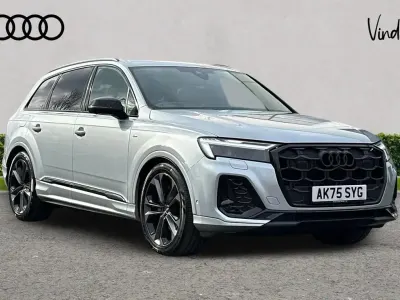 Used Audi Q7 Black Edition 281 HP (206 kW) 2025 Silver SUV